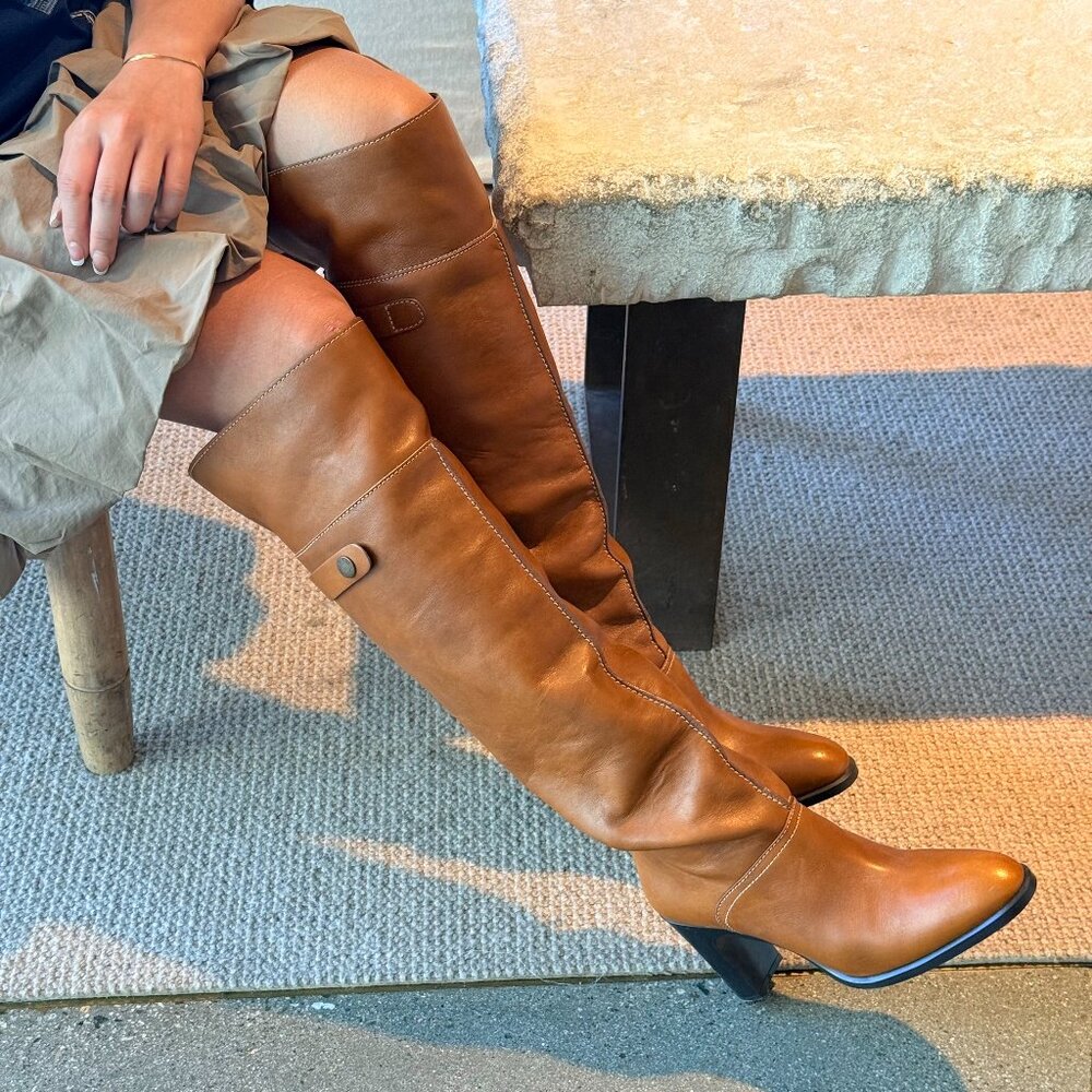 See by Chloé Tall Leather Boots (NEW) Size 8.5